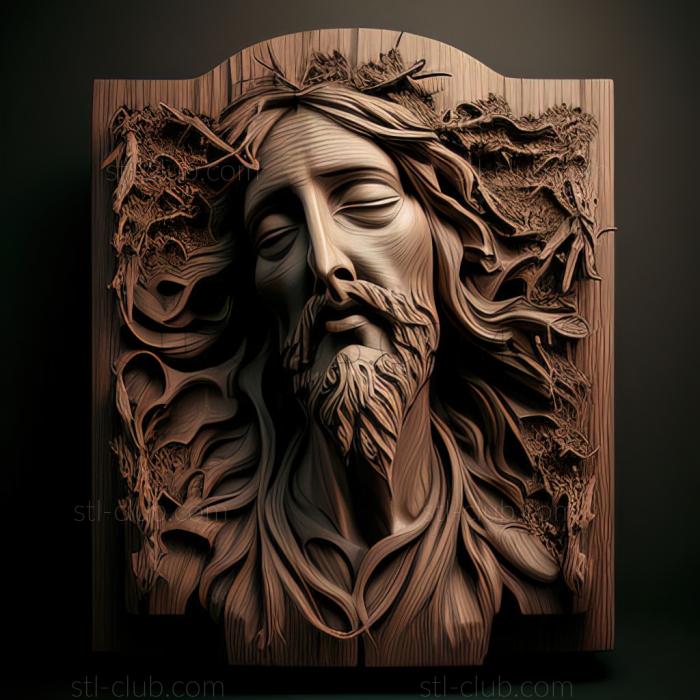 3D model st jesus (STL)